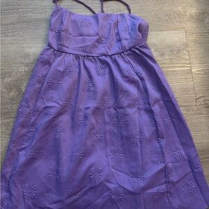 Lucy in the Sky Purple Floral Mini Dress